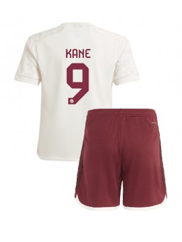 Otroški Nogometna dresi replika Bayern Munich Harry Kane #9 Tretji 2023-24 Kratek rokav (+ hlače)